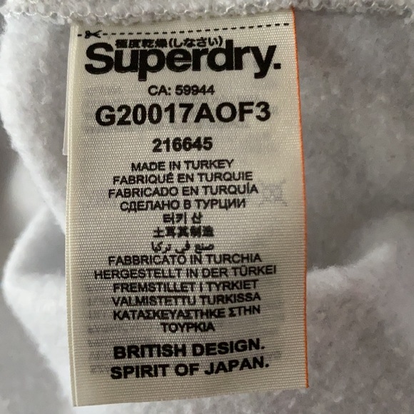 Superdry Women’s Hooded Sweater Sz Large - Picture 6 of 9